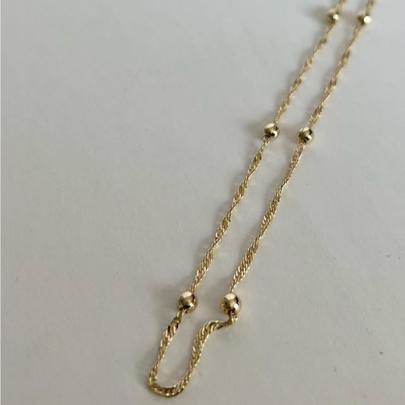14k goldfilled bead necklace - Picture 5 of 5